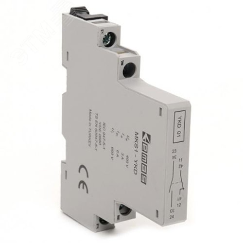 Изображение товара Контакт дополнительный автомата защиты двигателя серии MKS (1НО+1НЗ) (шт)