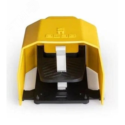 Изображение товара Педаль одиночная, 1НО+1НЗ, с защитным кожухом (пластик) жёлтого цвета, (250В AC, 4А), IP65 (шт)