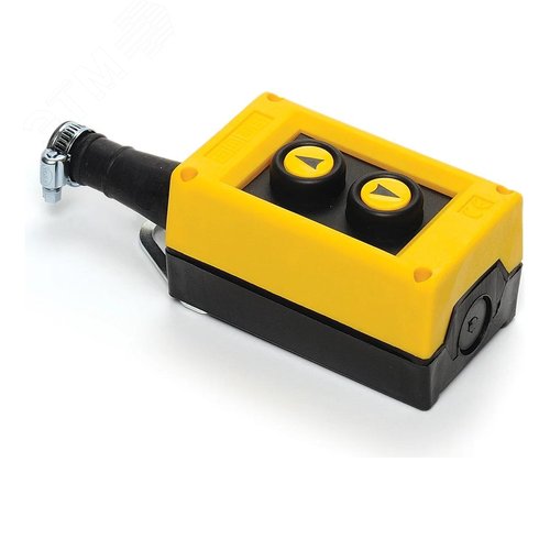 Изображение товара Пульт управления 2 кнопки со стрелками, односкоростной, серия PVK, пластик 250В AC, 4А, IP65 (шт)