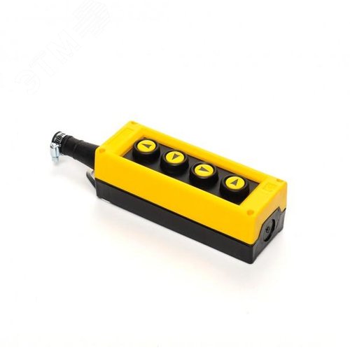 Изображение товара Пульт управления 4 кнопки со стрелками, односкоростной, PVK, пластиковый корпус 250В AC, 4А, IP65 (шт)