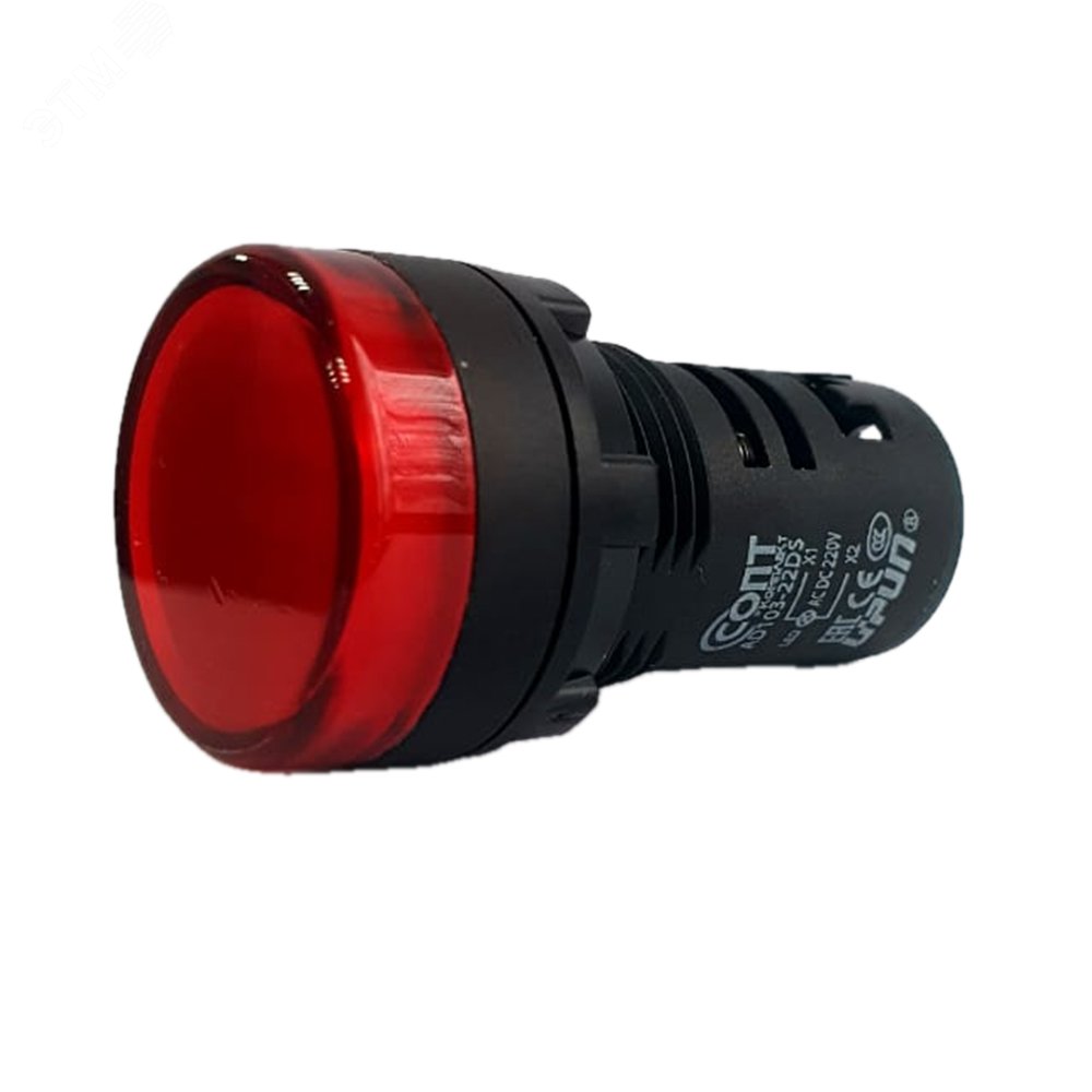 Изображение товара Сигнальная лампа LED AD103-22DS 24V красная для промышленной сигнализации