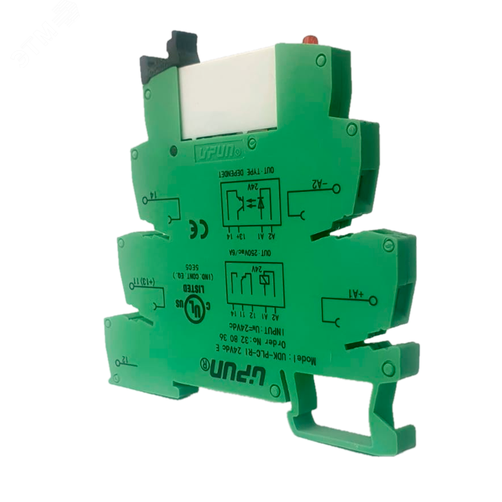 Изображение товара Релейный модуль UDK-PLC-RI 24Vdc E для автоматизации систем