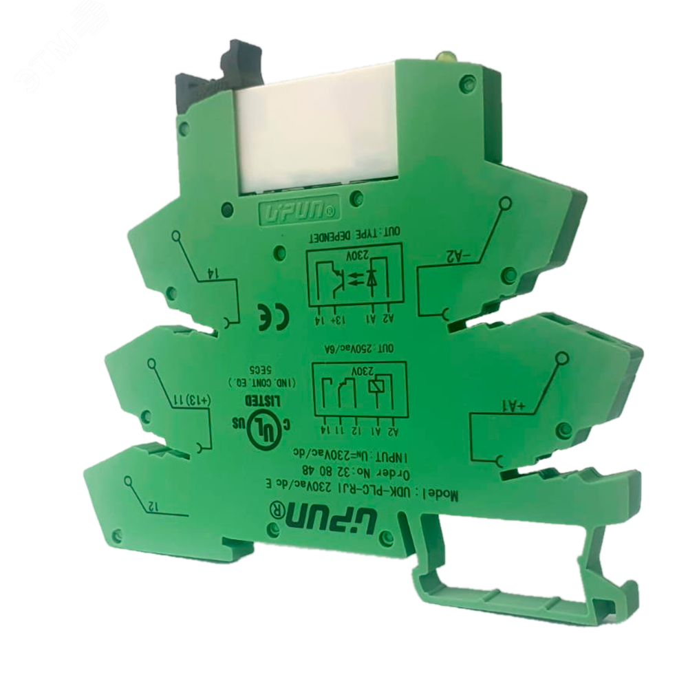 Изображение товара Модуль релейный UDK-PLC-RJI 230Vac/dc E для автоматизации