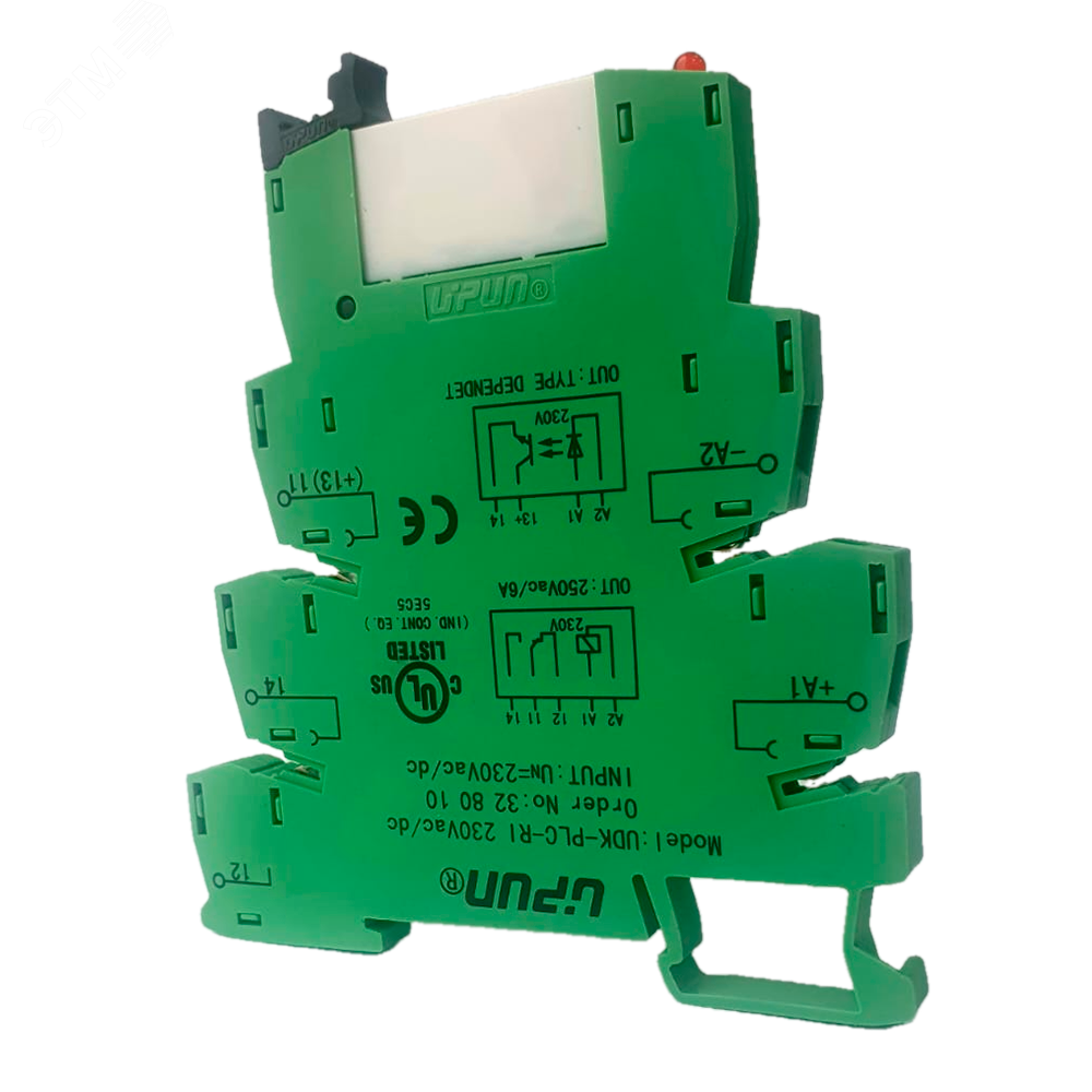 Изображение товара Модуль релейный UDK-PLC-RI 230V AC/DC для автоматизации