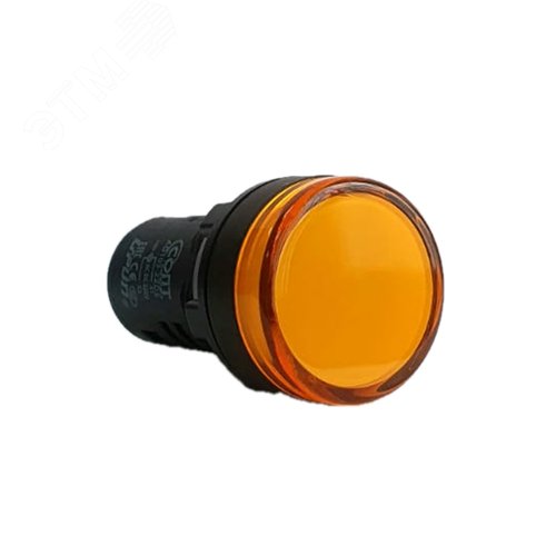Изображение товара Лампа сигнальная AD103-22DS(LED) матрица Ф22мм 220В АС/DC жёлтый (шт)