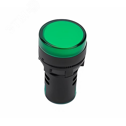 Изображение товара Лампа сигнальная AD103-22DS(LED) матрица Ф22мм 380В АС зелёный (шт)