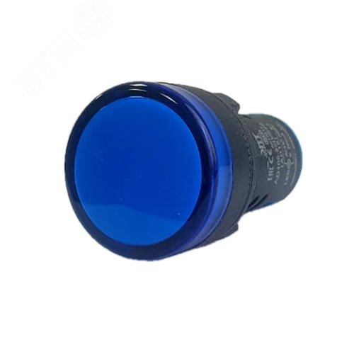 Изображение товара Лампа сигнальная AD105-22DS(LED) матрица Ф22мм 220В синий (шт)