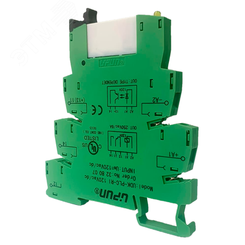 Изображение товара Модуль релейный UDK-PLC-RI 120Vac/dc (шт)