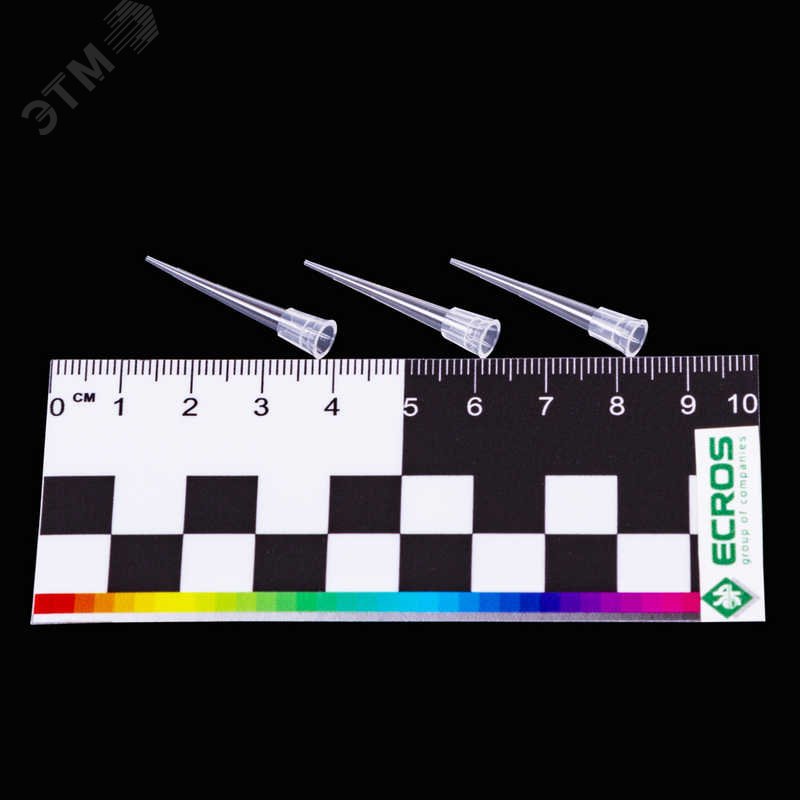 Изображение товара Наконечник универсальный 10 мкл 1000 шт. лабораторный расходный материал