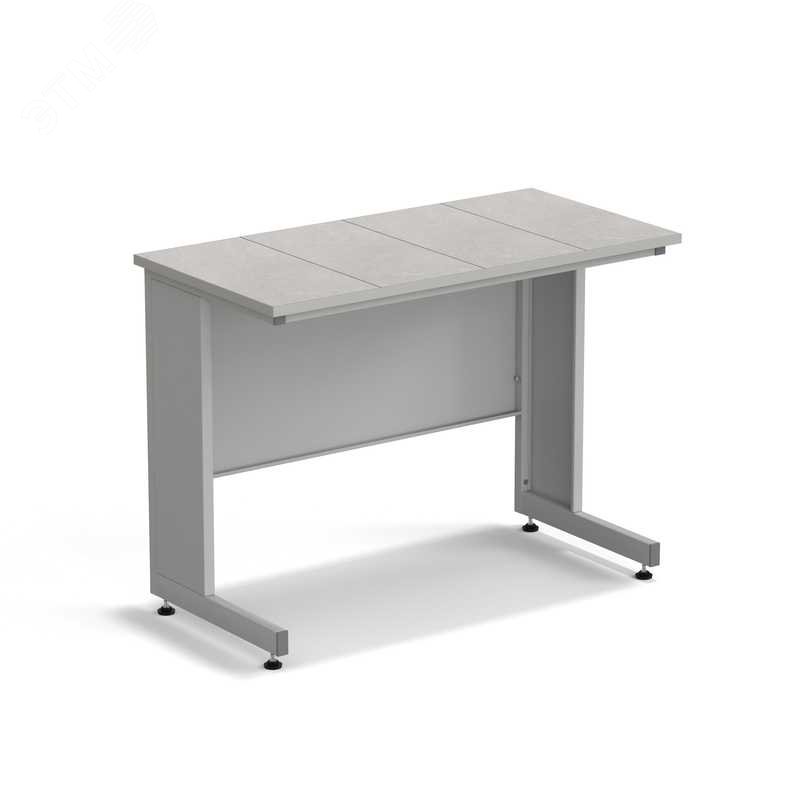 Изображение товара Лабораторный пристенный стол 1200х600х900 мм КЕРАМИКА ПВХ Экросхим