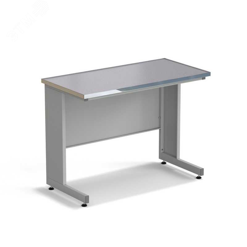 Изображение товара Лабораторный пристенный стол 1200х600х900 мм из монолитного керамогранита Экросхим