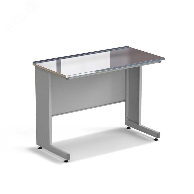 Изображение товара Лабораторный пристенный стол из нержавеющей стали 1200х600х900 мм