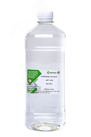 Изображение товара Буферный раствор pH=4,01 (при 25С°), бут (1л). (шт)