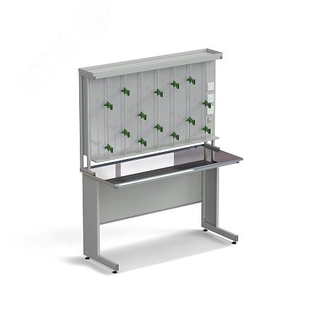 Изображение товара Лабораторный титровальный стол ЭКРОС 1500х600х900 мм нержавеющая сталь