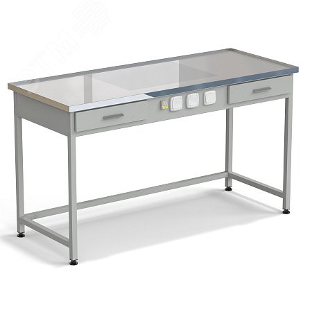 Изображение товара Лабораторный стол с подсветкой рабочей зоны LABGRADE LG-лайт 1515х610х850 Изображение товара Лабораторный стол с подсветкой рабочей зоны LABGRADE LG-лайт 1515х610х850