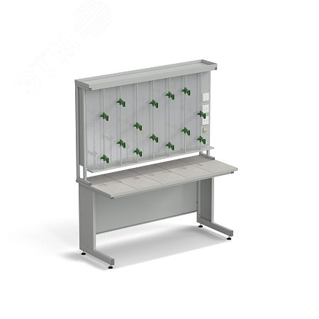 Изображение товара Лабораторный титровальный стол ЭКРОС 1500х600х750 мм с керамической поверхностью