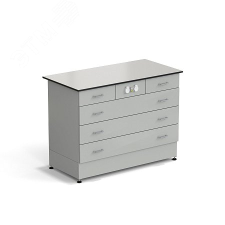 Изображение товара Стол-тумба лабораторная ЭКРОС 1200х600х900 мм с электрикой