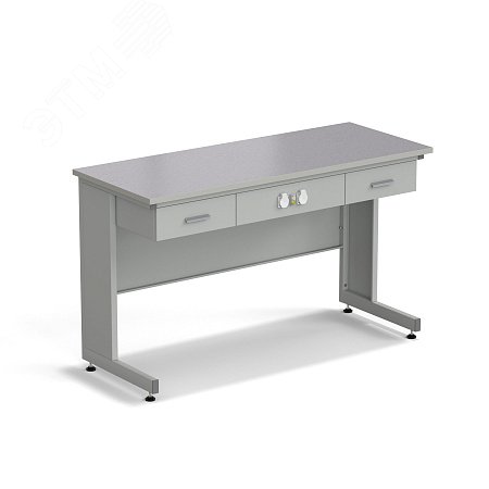 Изображение товара Лабораторный стол с ящиками и электрикой 1500x600x900 мм ЭКРОС