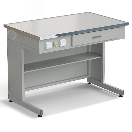 Изображение товара Демонстрационный лабораторный стол с электрикой 1212x750x900 LABGRADE Изображение товара Демонстрационный лабораторный стол с электрикой 1212x750x900 LABGRADE