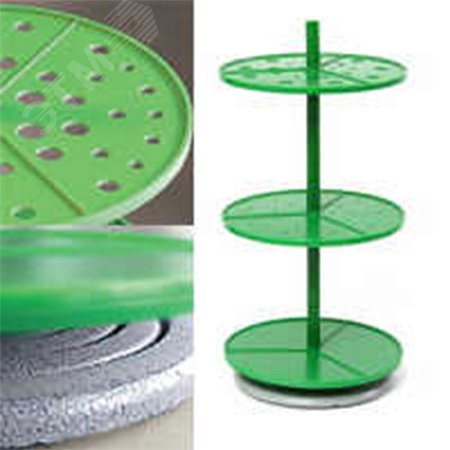 Изображение товара Лабораторный штатив ЭКРОС-2910 для пипеток, надежное фиксирующее оборудование