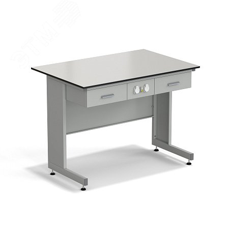 Изображение товара Лабораторный приборный стол ЭКРОС 1200х800х900 мм с ящиками и электрикой Изображение товара Лабораторный приборный стол ЭКРОС 1200х800х900 мм с ящиками и электрикой