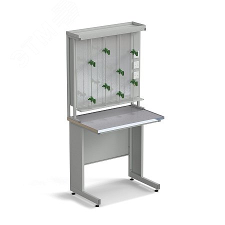 Изображение товара Лабораторный титровальный стол ЭКРОС 900х600х900 мм монолитный керамогранит