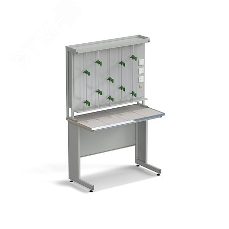 Изображение товара Лабораторный титровальный стол ЭКРОС 1200х600х900 мм с керамической поверхностью