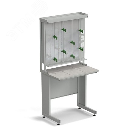 Изображение товара Лабораторный титровальный стол ЭКРОС 900х600х900 мм с керамической поверхностью