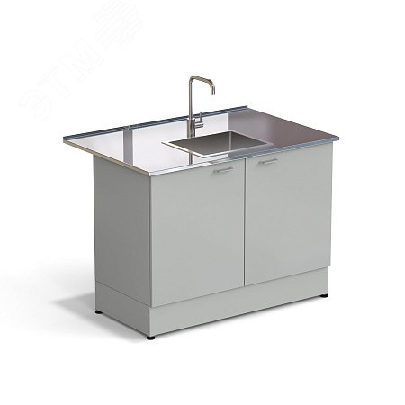 Изображение товара Лабораторный стол-мойка ЭКРОС 1200x800x900 из нержавеющей стали Изображение товара Лабораторный стол-мойка ЭКРОС 1200x800x900 из нержавеющей стали