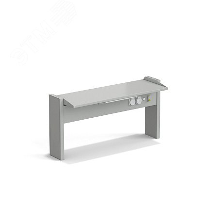 Изображение товара Лабораторный пристенный стеллаж ЭКРОС с одной полкой на 900 мм