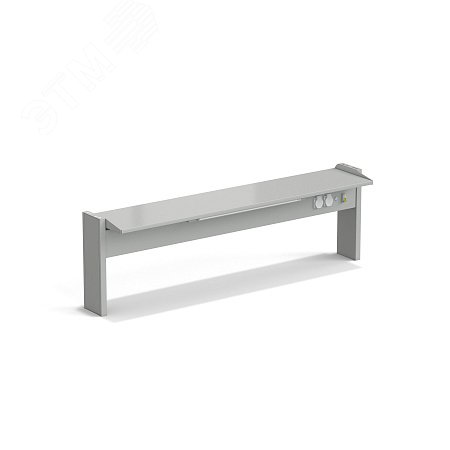 Изображение товара Стеллаж ЭКРОС лабораторный пристенный с одной полкой 1500