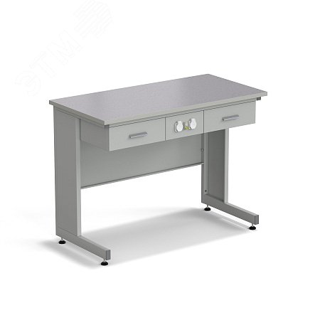 Изображение товара Лабораторный стол с ящиками и электрикой 1200х600х900 мм Экросхим
