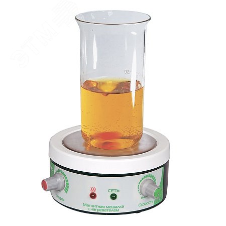 Изображение товара Магнитная мешалка ЭКРОС-6110 (ПЭ-6110) с подогревом (шт)