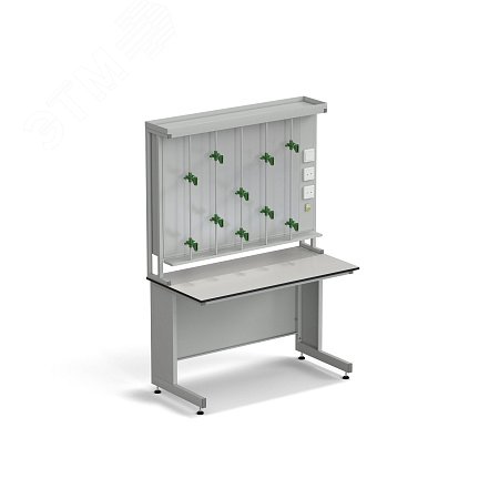 Изображение товара Лабораторный титровальный стол ЭКРОС 1200х600х750 мм с рабочей поверхностью LABGRADE Изображение товара Лабораторный титровальный стол ЭКРОС 1200х600х750 мм с рабочей поверхностью LABGRADE