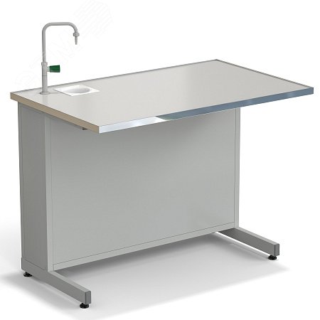 Изображение товара Лабораторный демонстрационный стол с подводом воды 1212х750х900 Экросхим Изображение товара Лабораторный демонстрационный стол с подводом воды 1212х750х900 Экросхим