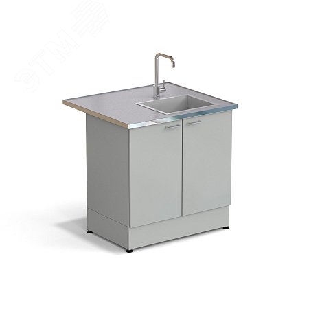 Изображение товара Лабораторный стол-мойка ЭКРОС 900х800х900 мм с чаша из стеклопластика Изображение товара Лабораторный стол-мойка ЭКРОС 900х800х900 мм с чаша из стеклопластика