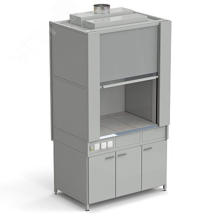 Изображение товара Лабораторный вытяжной шкаф из стеклопластика 1200х820х2240 мм с керамической поверхностью