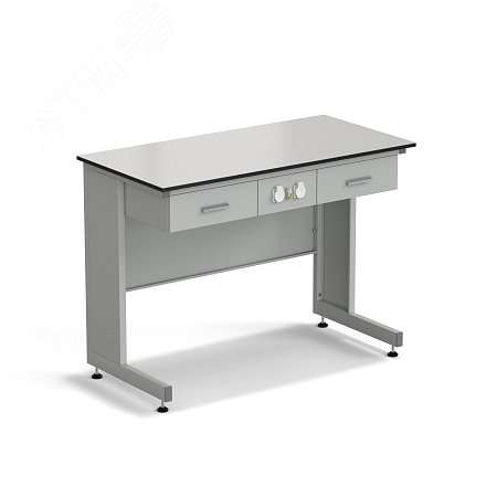 Изображение товара Лабораторный стол с ящиками и электрикой ЭКРОС 1200х600х900 мм LABGRADE Изображение товара Лабораторный стол с ящиками и электрикой ЭКРОС 1200х600х900 мм LABGRADE