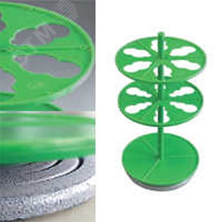 Изображение товара Лабораторный штатив для делительных воронок ЭКРОС-2920 на 6 штук 100 мл