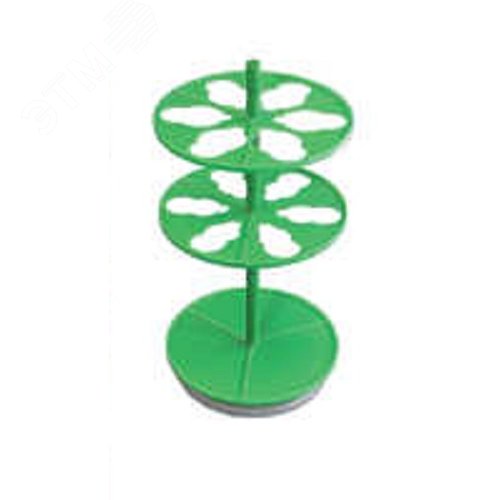 Изображение товара Штатив-2930 (ПЭ-2930) для 6-ти цилиндрических делительных воронок объемом 250 мл. (шт)