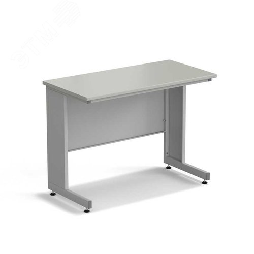 Изображение товара Стол лабораторный пристенный 1200х600х900мм, раб. поверхность - ЛАМИНАТ СЕРЫЙ (шт)