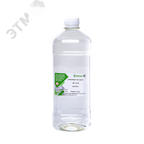 Изображение товара Буферный раствор pH=4,01 (при 25С°), бут (1л). (шт)