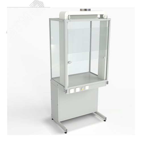 Изображение товара Шкаф демонстрационный лабораторный напольный с электрикой, евронога 950х650х2245, раб. поверхность - LABGRADE-лайт (LG-лайт,СМ) (шт)