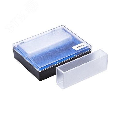 Изображение товара "Кювета стеклянная КФК 100 мм ""Экрос"" продаются поштучно" (шт)