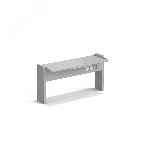 Изображение товара Стеллаж технологический пристенный лабораторный ЭКРОС с одной полкой на 900 (СТ,СМ) (шт)