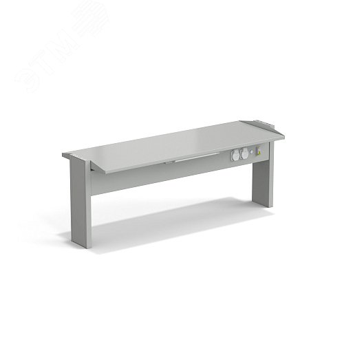 Изображение товара Стеллаж технологический островной лабораторный ЭКРОС с одной полкой на 1200 (СТ,СМ) (шт)