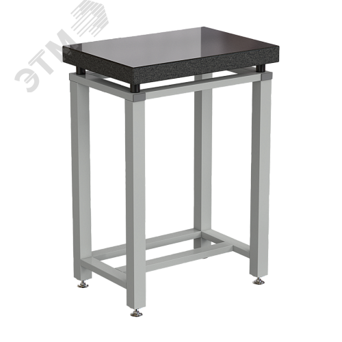 Изображение товара Стол для весов малый лабораторный 630х450х900 мм, гранит, цвет каркаса - серый (ГР,СМ) (шт)