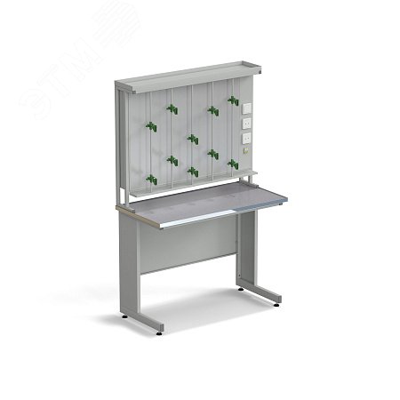 Изображение товара Лабораторный титровальный стол ЭКРОС 1200х600х900 мм, монолитный керамогранит