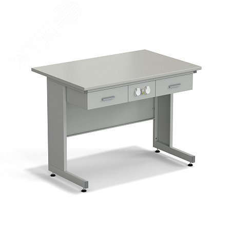 Изображение товара Лабораторный стол с ящиками и электрикой ЭКРОС 1200x800x900 мм