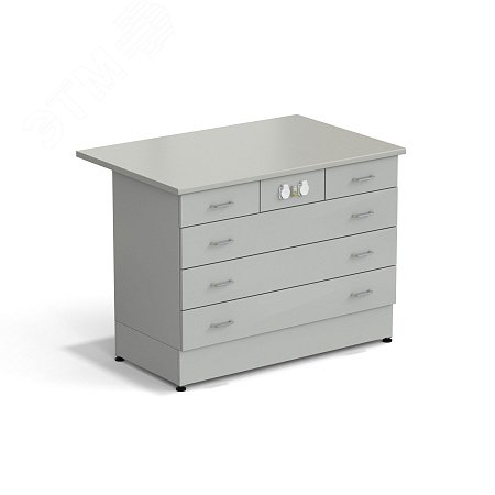 Изображение товара Лабораторный стол-тумба ЭКРОС 1200х800х900 мм с электрикой и ящиками Изображение товара Лабораторный стол-тумба ЭКРОС 1200х800х900 мм с электрикой и ящиками